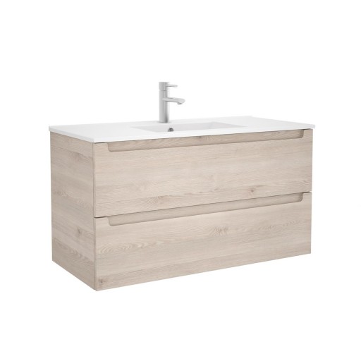 Mueble de baño Monterrey suspendido 2 cajones de Salgar con diferentes acabados [2]
