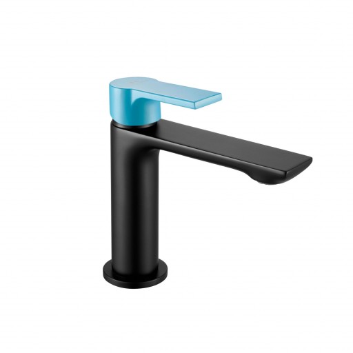 Grifo lavabo monomando Chic negro mate de Aquassent [2]