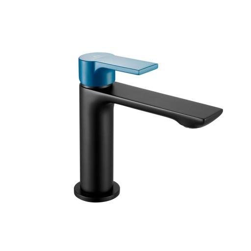 Grifo lavabo monomando Chic negro mate de Aquassent [6]