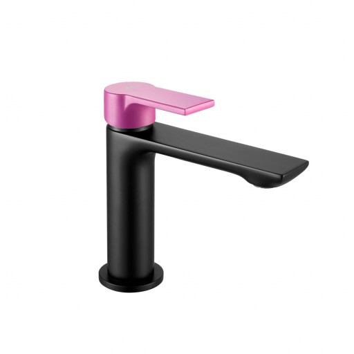 Grifo lavabo monomando Chic negro mate de Aquassent [4]