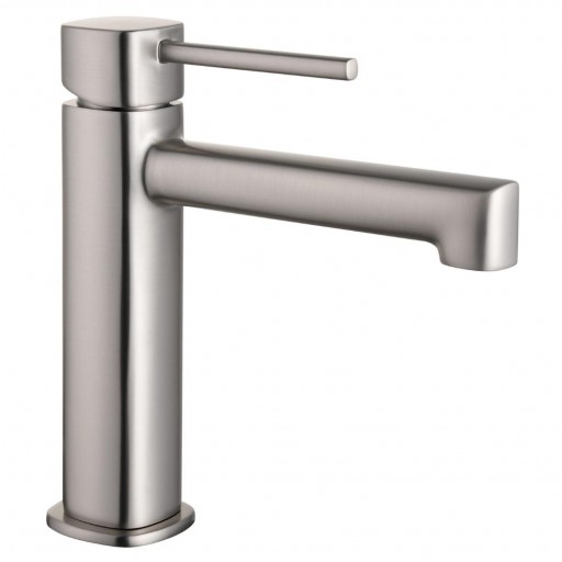 Grifo de lavabo monomando Toscana niquel cepillado de Imex