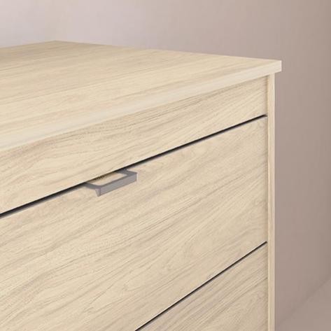 Mueble de baño Logika Compact suspendido 2 cajones sobre encimera promocion de Royo [1]