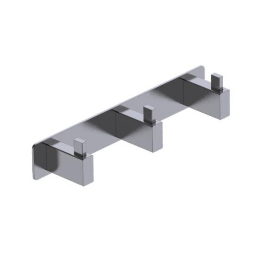 Percha triple Technic de Medimex con diferentes acabados [2]