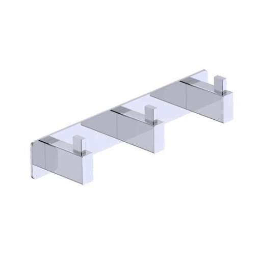 Percha triple Technic de Medimex con diferentes acabados [0]