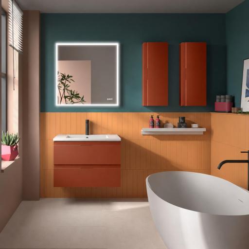 Mueble de baño Emma suspendido 2 cajones de Salgar