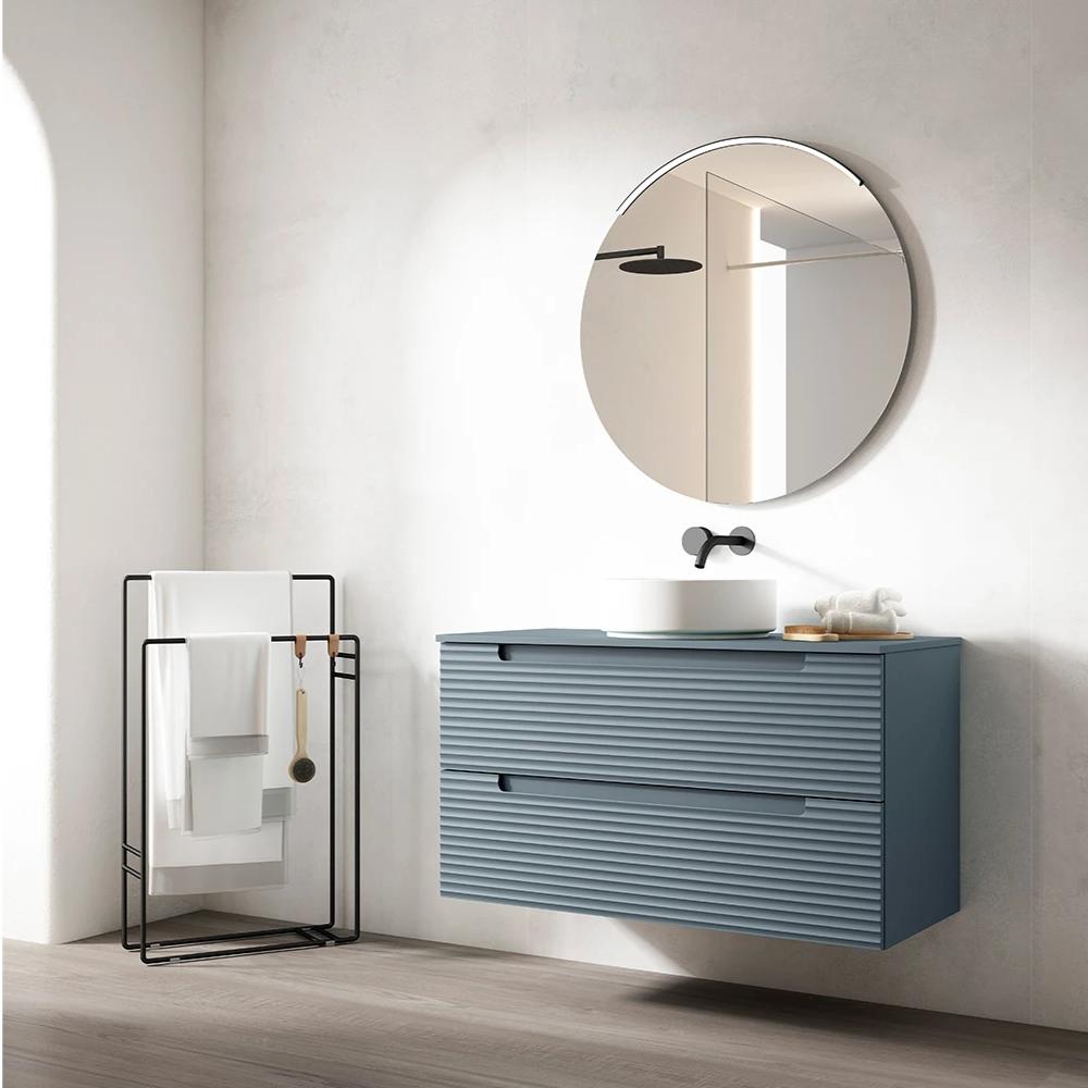 Mueble de baño suspendido 2 cajones sobreencimera Kyoto de Visobath