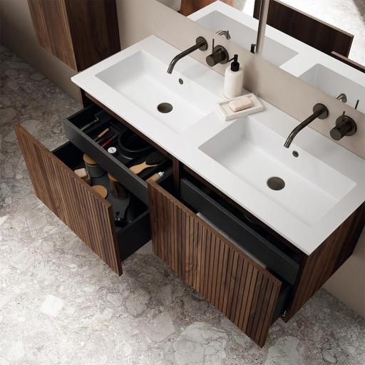 Mueble de baño Bari duo 2 cajones suspendido de Visobath [1]