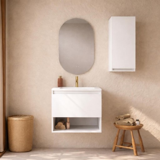 Promo mueble de baño Box suspendido 1 cajón 1 hueco de Visobath [0]