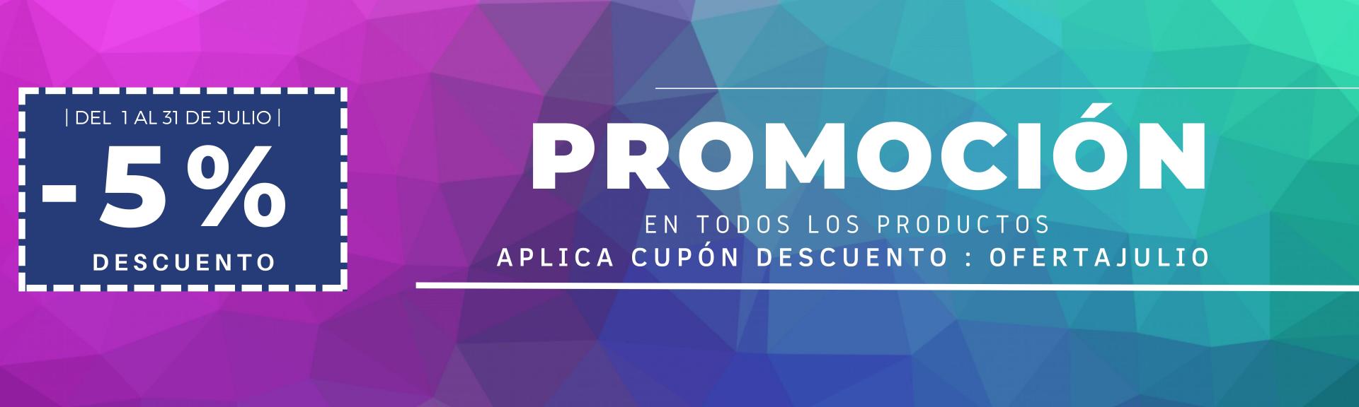CUPON DESCUENTO JULIO 