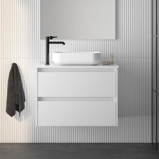 Mueble de baño con fondo reducido 2 cajones Sansa de Royo [1]