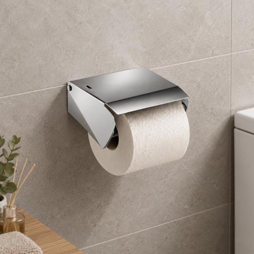 Portarrollos con tapa abatible Eco de Manillons Torrent con diferentes acabados