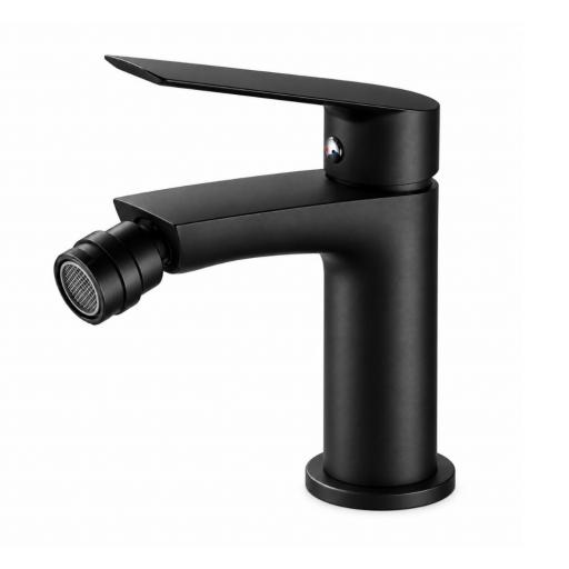 Grifo bidet monomando Luxor negro mate de Imex [1]