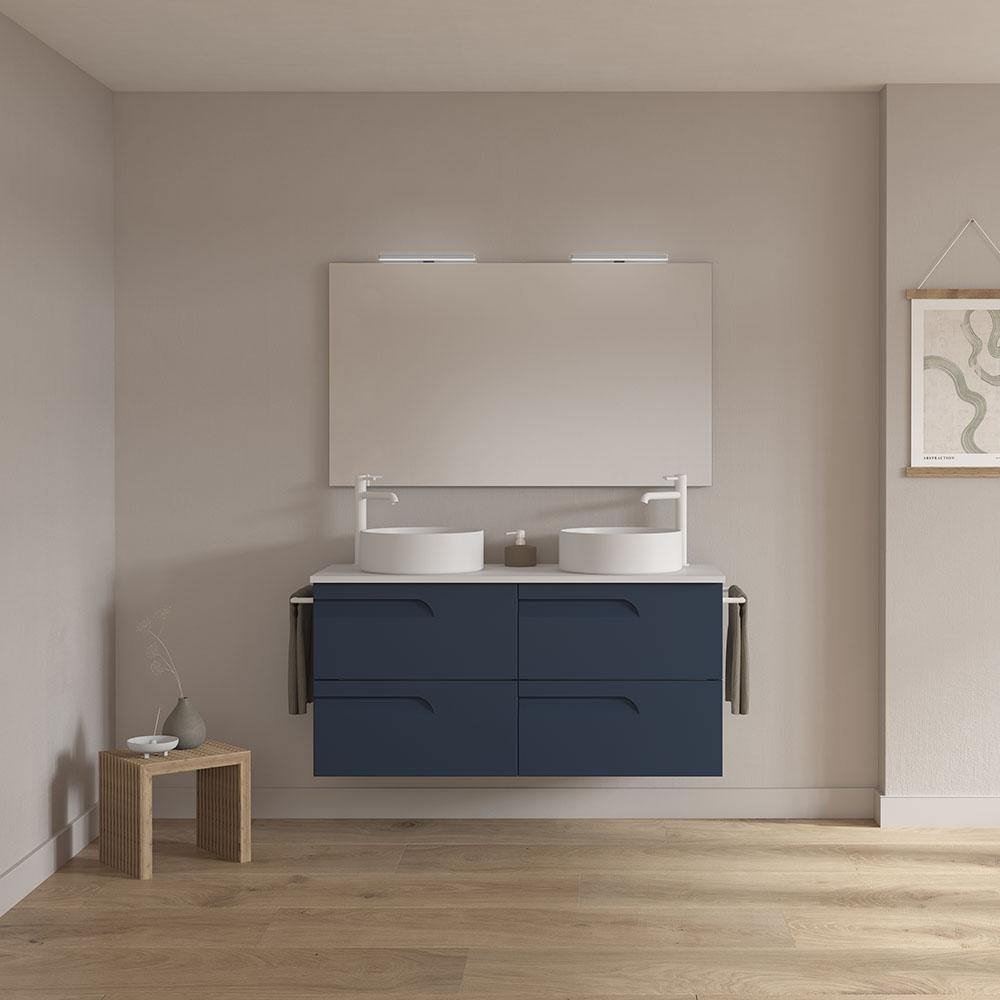 Mueble de baño con fondo reducido 2 cajones Vitale de Royo