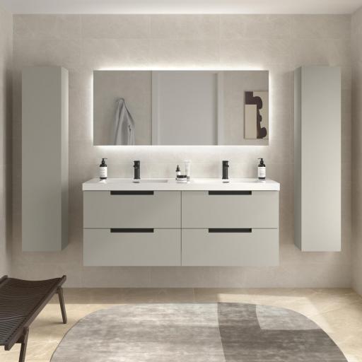 Mueble de baño Leni 4 cajones 140 cm suspendido de Salgar [1]