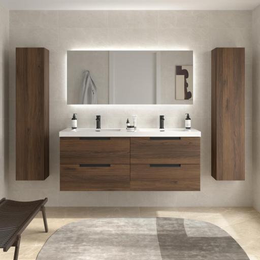 Mueble de baño Leni 4 cajones 140 cm suspendido de Salgar [3]
