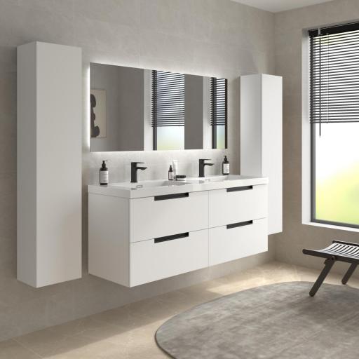Mueble de baño Leni 4 cajones 140 cm suspendido de Salgar [4]