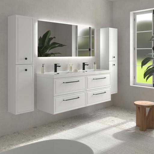 Mueble de baño Runa 140cm 4 cajones suspendido de Salgar [1]
