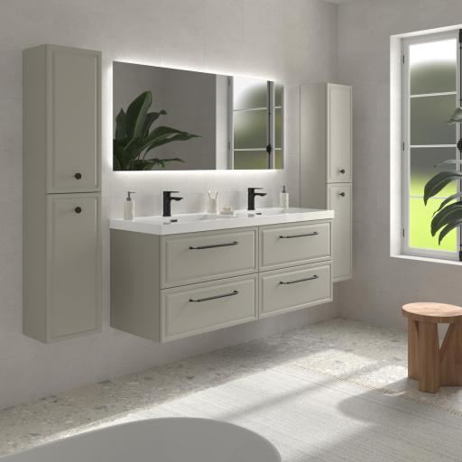 Mueble de baño Runa 140cm 4 cajones suspendido de Salgar [2]