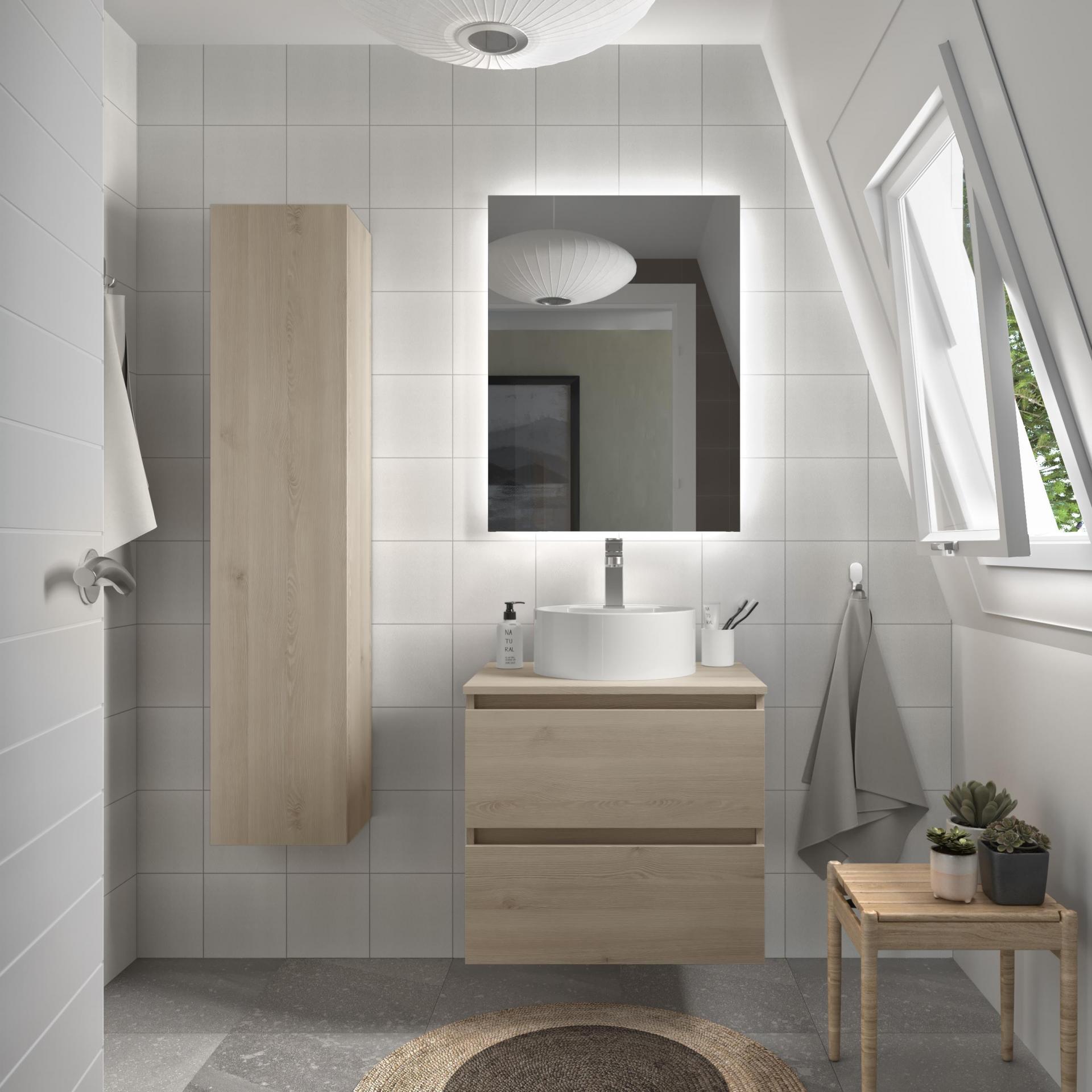 Mueble de baño Bequia 2 o 4 cajones suspendido sin lavabo de Salgar