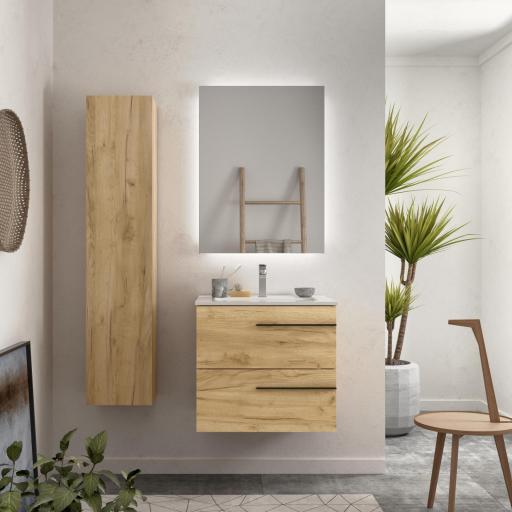 Mueble de baño Yara 2 cajones suspendido de Salgar [0]