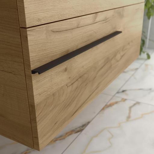 Mueble de baño sobre encimera Yara Plus 2 cajones 1 puerta lado reversible de Salgar [2]