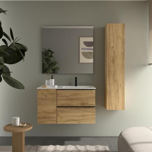 Mueble de baño Nabua Plus 2 cajones 1 puerta de Salgar [1]