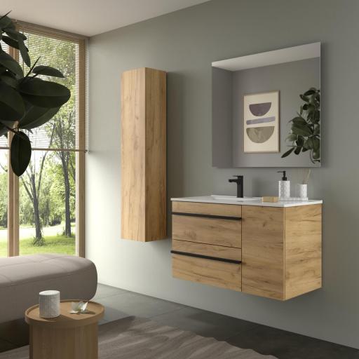 Mueble de baño Born Plus 2 cajones 1 puerta de Salgar [1]