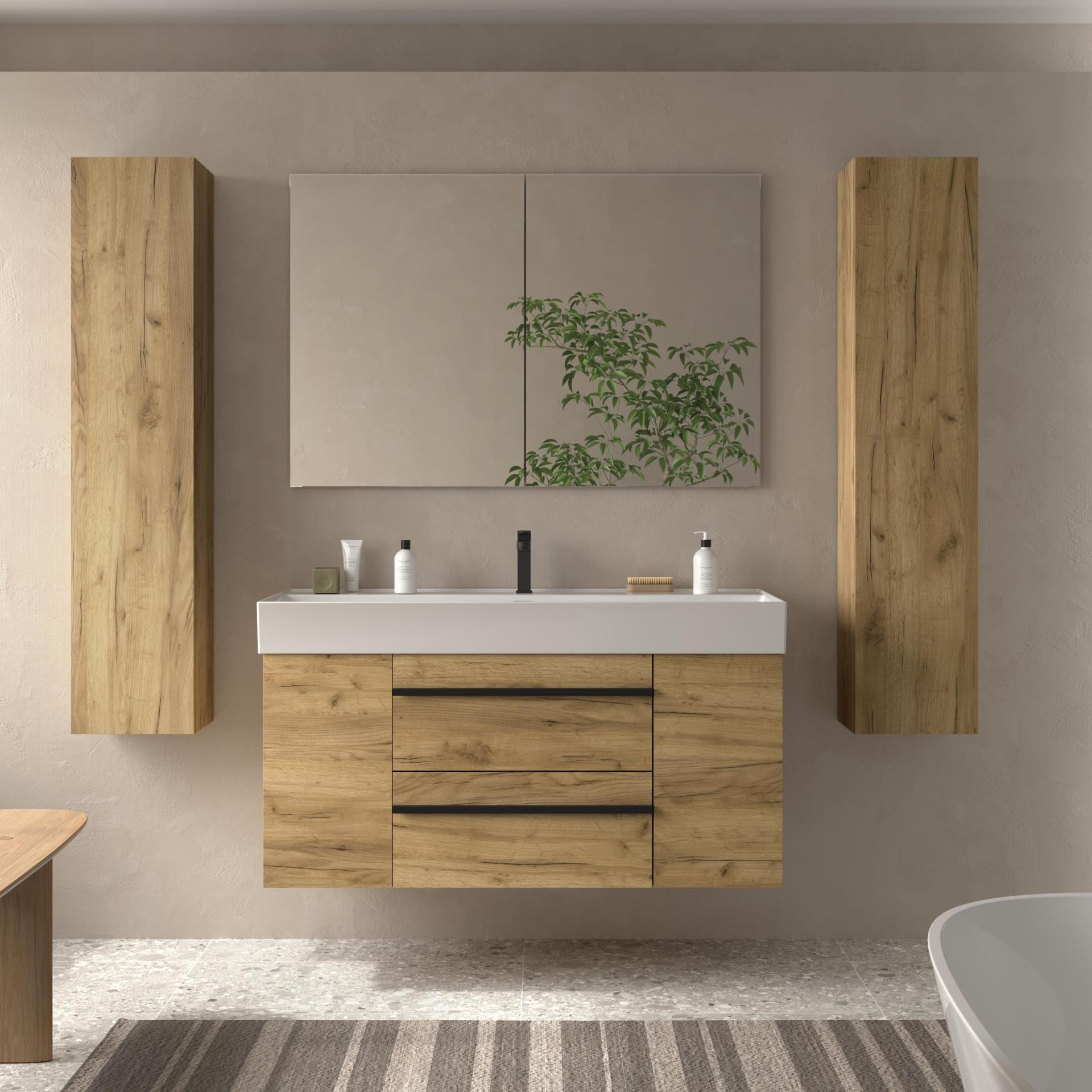 Mueble de baño Born Plus 2 cajones 2 puertas de Salgar