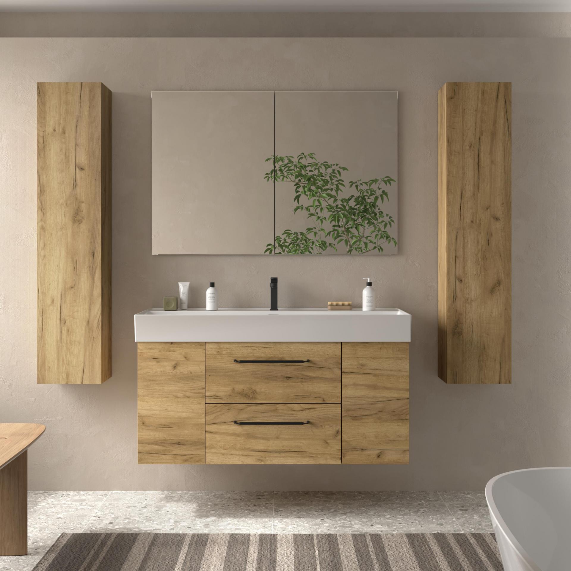 Mueble de baño Morai Plus 2 cajones 2 puertas de Salgar