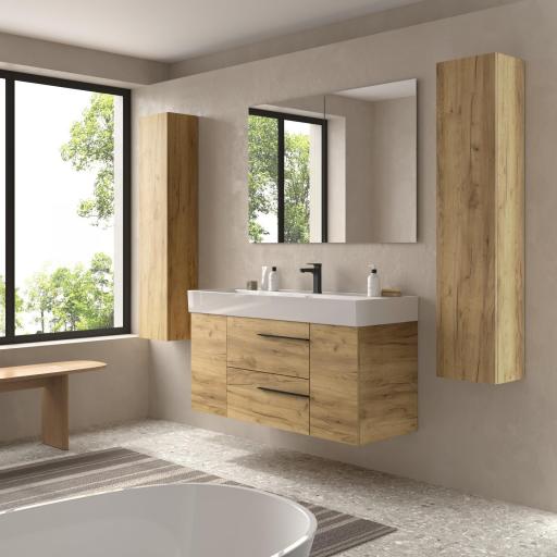 Mueble de baño Yara Plus 2 cajones 2 puertas de Salgar [1]