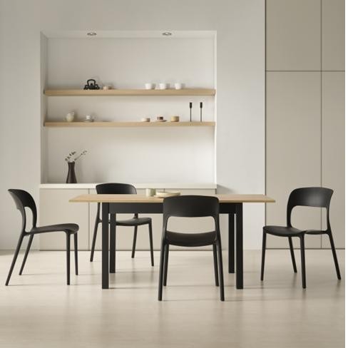 Silla Roma polipropileno de Velasco con diferentes acabados [1]