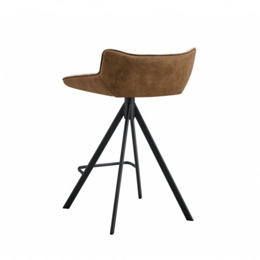 Tabuerete de metal Gary con diferentes tapizados [1]