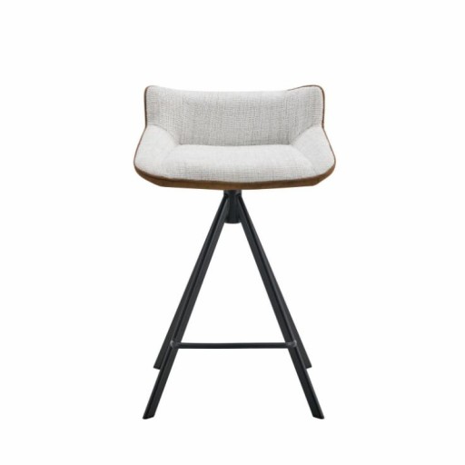 Tabuerete de metal Gary con diferentes tapizados [2]