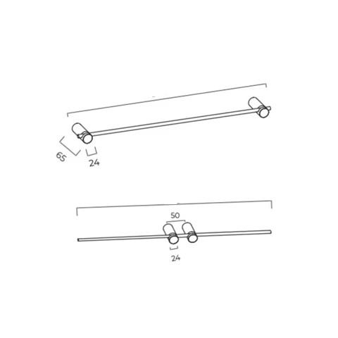 Toallero barra Time de Medimex con diferentes acabados [6]