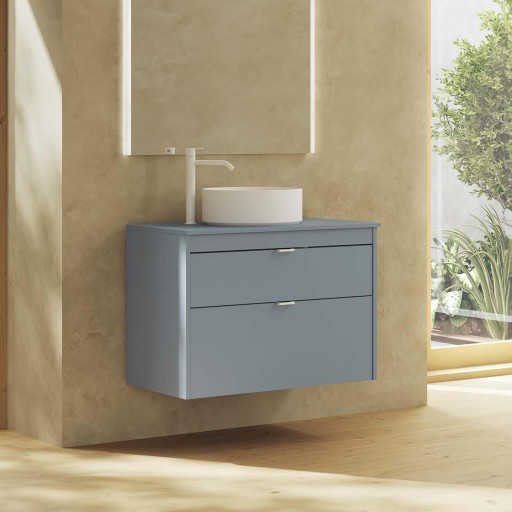 Encimera mecanizada para lavabo sobre encimera logika de Royo [0]