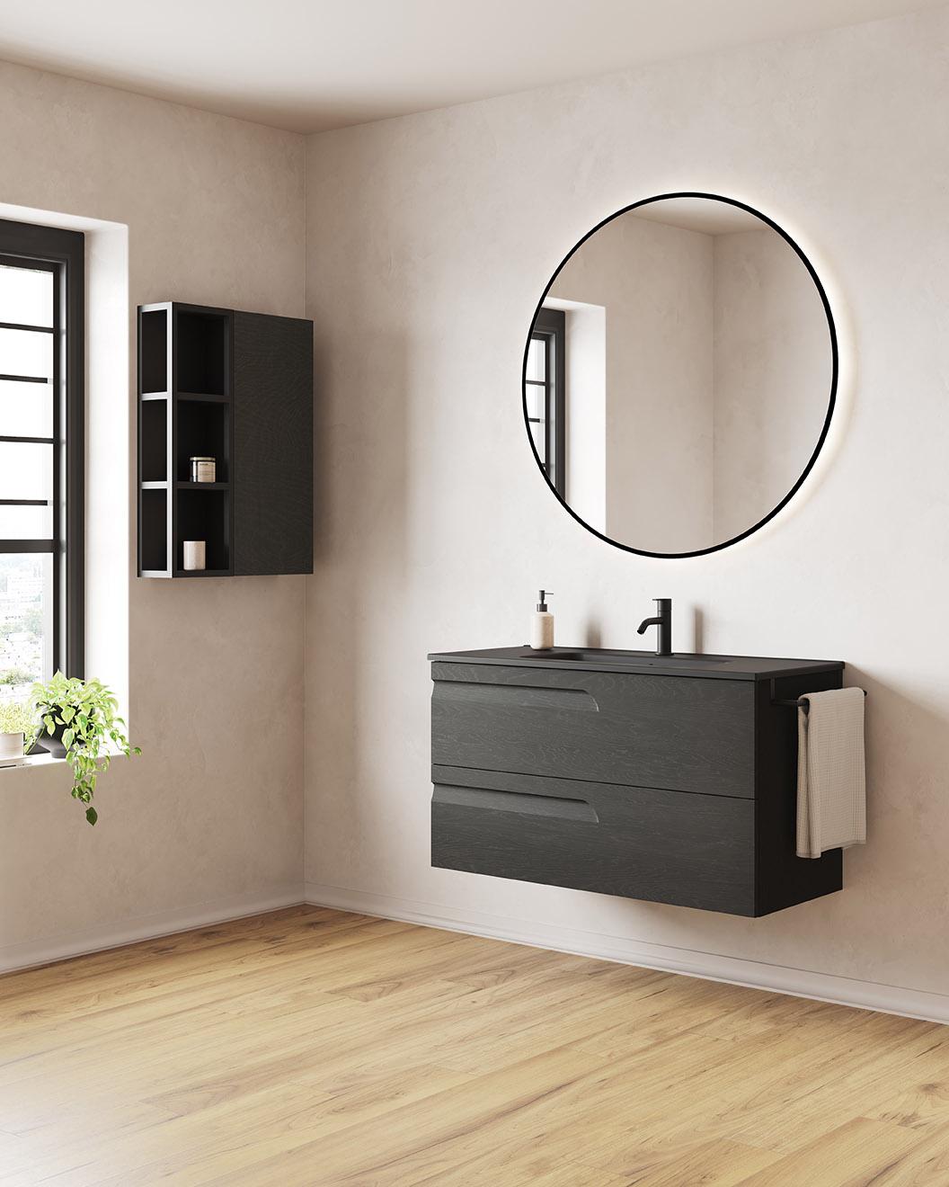 Mueble de baño suspendido 2 cajones Vitale de Royo