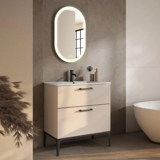 Promo mueble de baño Verso suspendido 2 cajones de Visobath