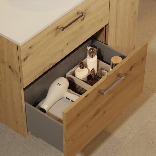 Promo mueble de baño Verso suspendido 2 cajones de Visobath [3]
