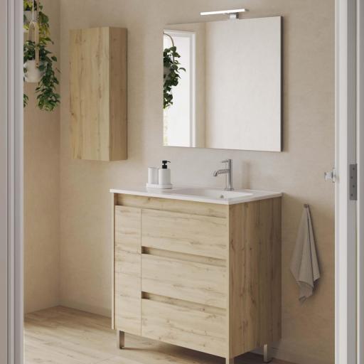 Mueble de baño 3 cajones 1 puerta Sansa de Royo