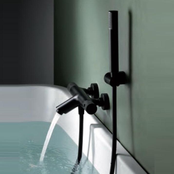 Comprar Grifo baño-ducha termostatico Line negro mate de Imex