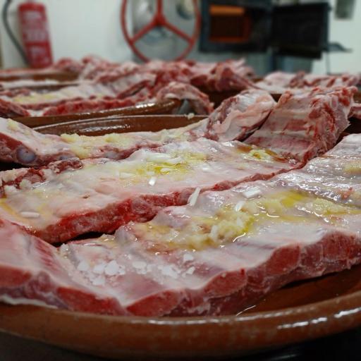 Costillar de Cerdo BBQ Premium Asado en Horno de Leña (600g) [1]