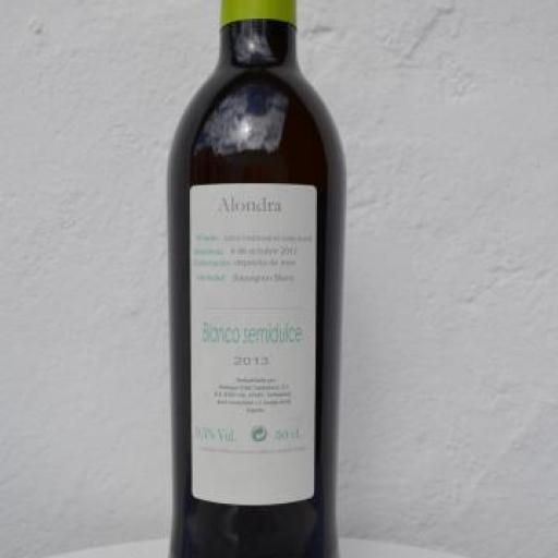 VINO BLANCO SEMIDULCE. VIÑA ALONDRA.LANGA-ÁVILA [2]