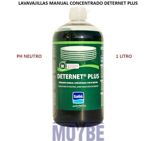 Lavavajillas Super Concentrado DETERNET-PLUS PH Neutro 1L