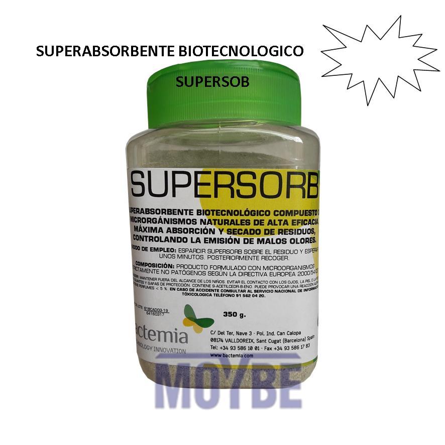 Superabsorbente Biotecnológico SUPERSORB Talquera 350 grs.