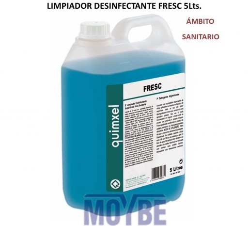 Limpiador Desinfectante Superficies FRESC 5 Lts.