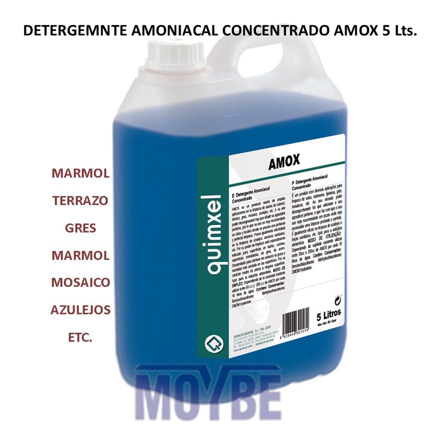 Fregasuelos Amoniacal Concentrado AMOX 5 Lts.