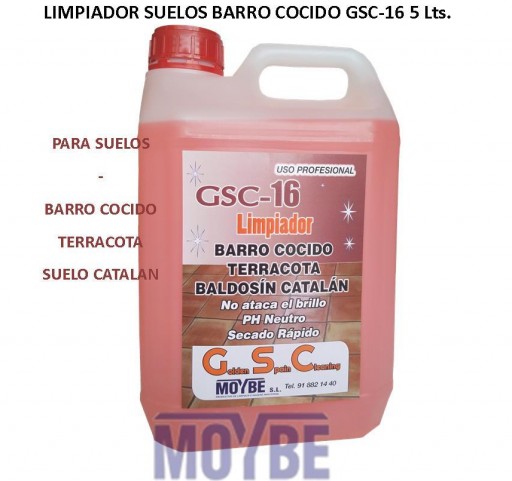 Limpiador Suelos Barro Cocido GSC-16 5 Litros