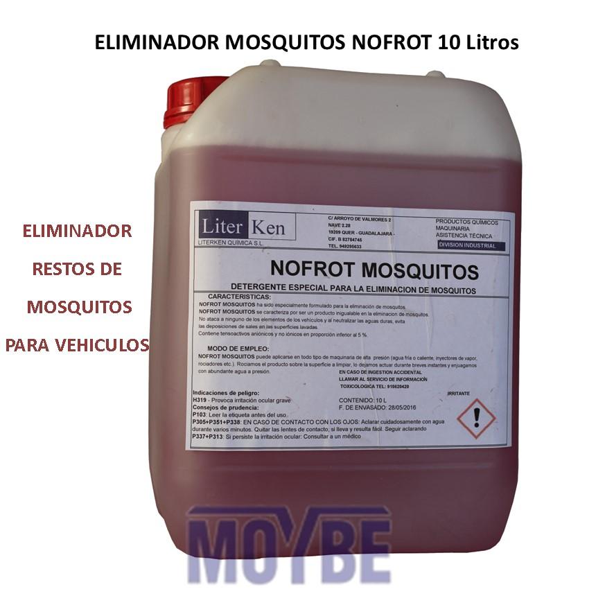Eliminador de Mosquitos para Vehículos NOFROT-MOSQUITOS 10 Litros