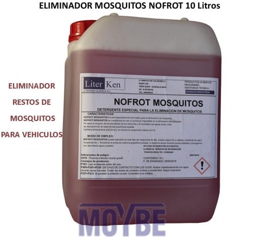 Eliminador de Mosquitos para Vehículos NOFROT-MOSQUITOS 10 Litros [0]