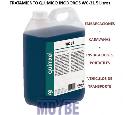 Tratamiento Químico Inodoros WC-31 5 Litros 